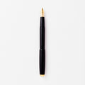 The Studio Fountain Pen in Black with Medium Gold nib