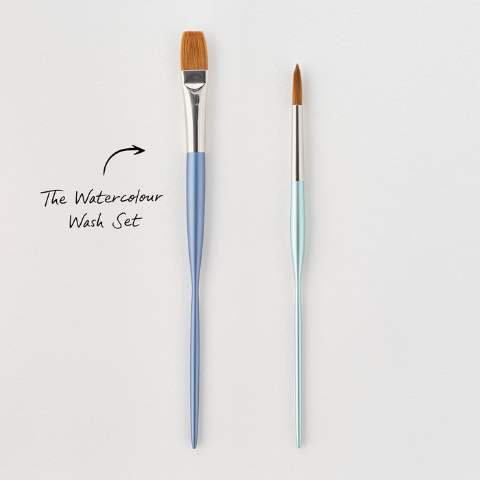 The Watercolour Wash Paintbrush Set