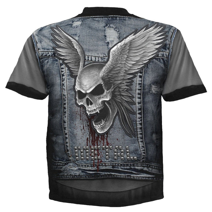 THRASH METAL - Allover T-Shirt Black Spiral USA