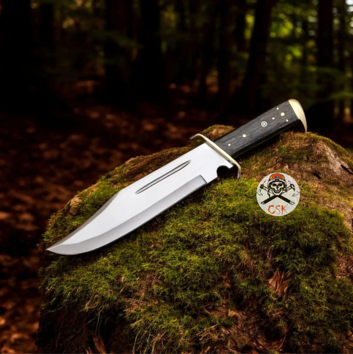 Timber Rattler Western Outlaw Knife With Full Tang Beast of a Blade by cskforged cskforged
