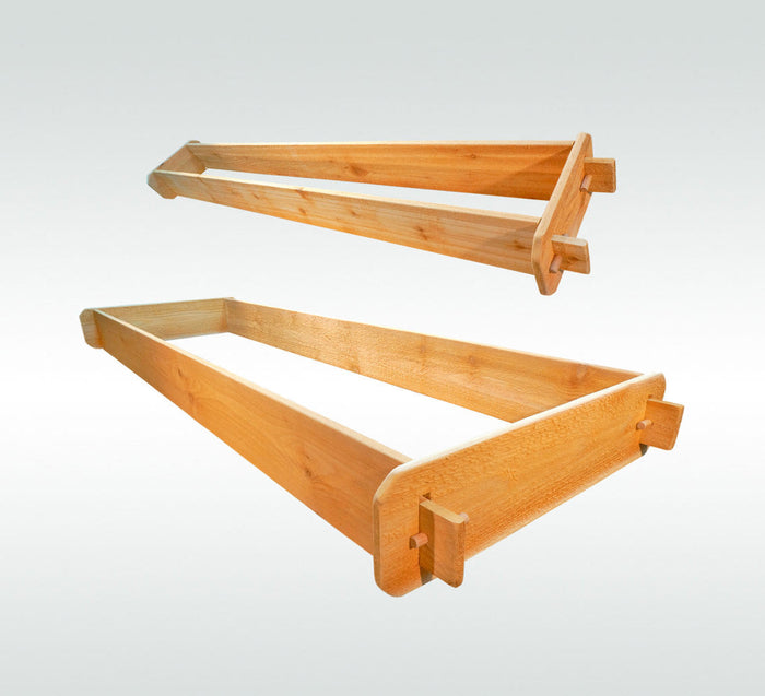 Timberlane Gardens Raised Garden Bed Kit 2 Tiered (1x6 2x6) Select Cedar Timberlane Gardens