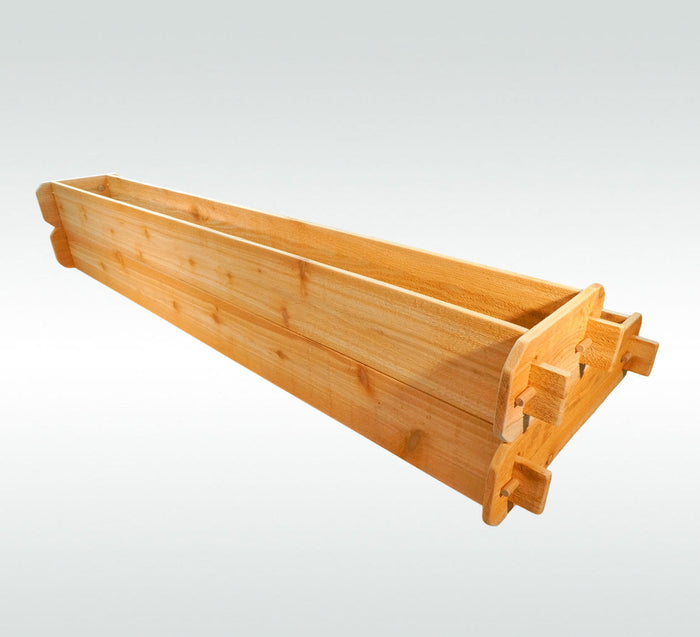 Timberlane Gardens Raised Garden Bed Kit 2 Tiered (1x6 2x6) Select Cedar Timberlane Gardens