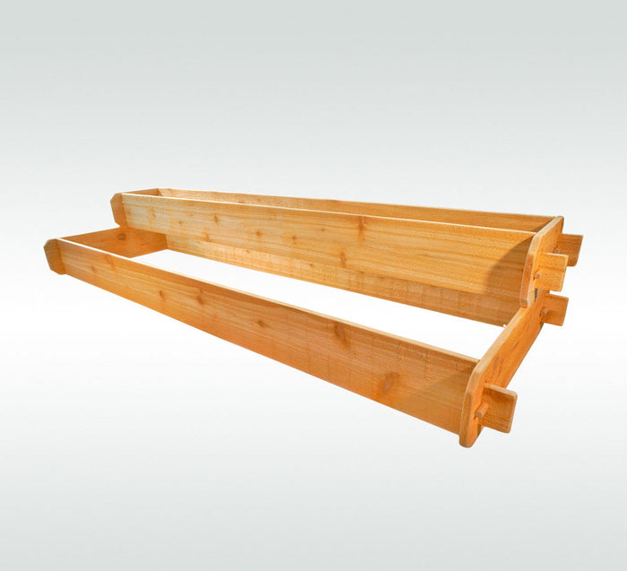 Timberlane Gardens Raised Garden Bed Kit 2 Tiered (1x6 2x6) Select Cedar Timberlane Gardens