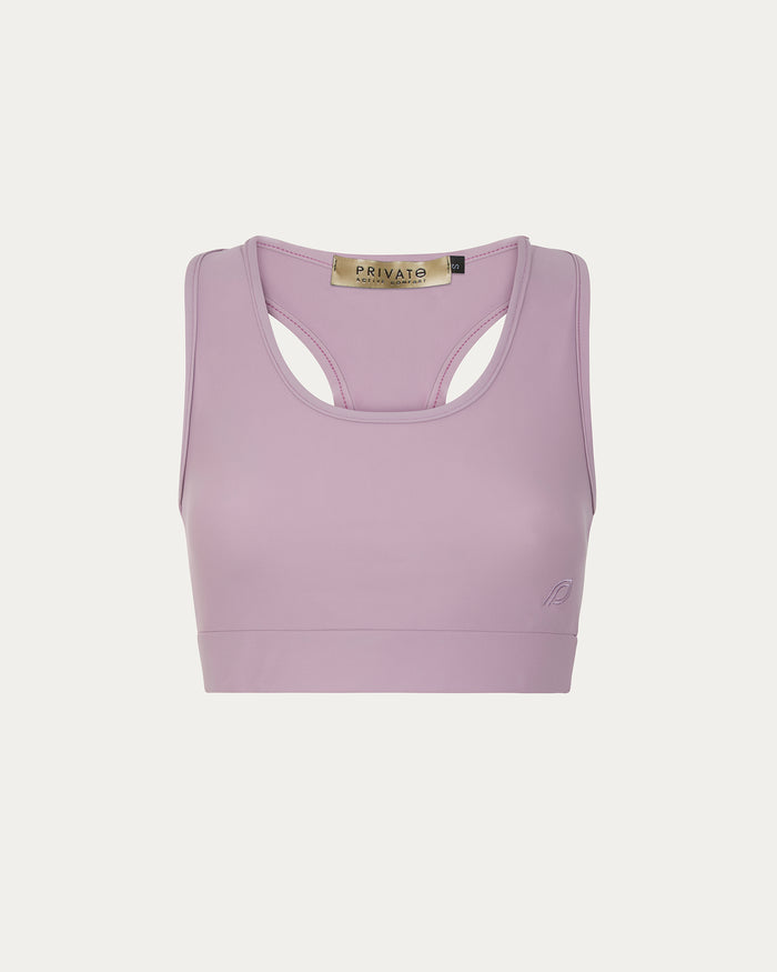 Top Sportivo con scollo ampio donna rosa