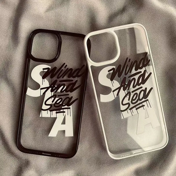 Trendy Brand Creative Transparent Phone Case PhoneShells