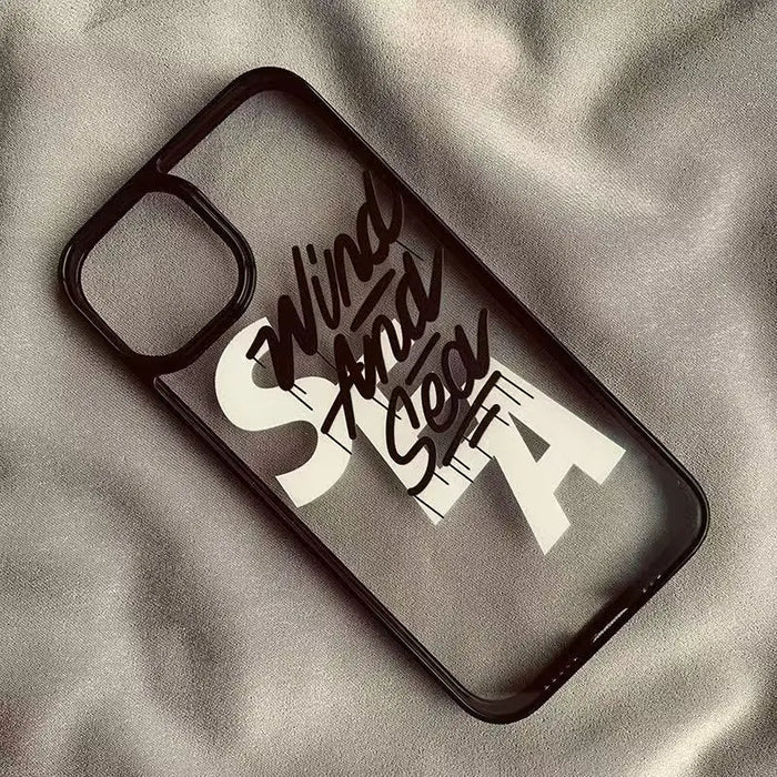 Trendy Brand Creative Transparent Phone Case PhoneShells