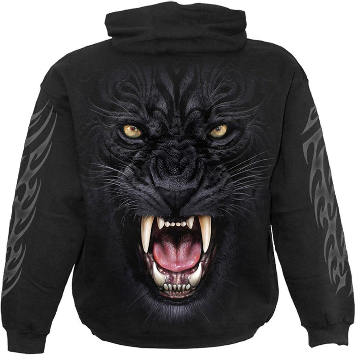 TRIBAL PANTHER - Hoody Black Spiral USA