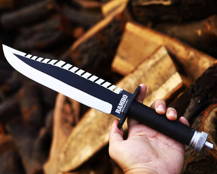 Ultimate First Blood Survival Rambo Knife by cskforged cskforged
