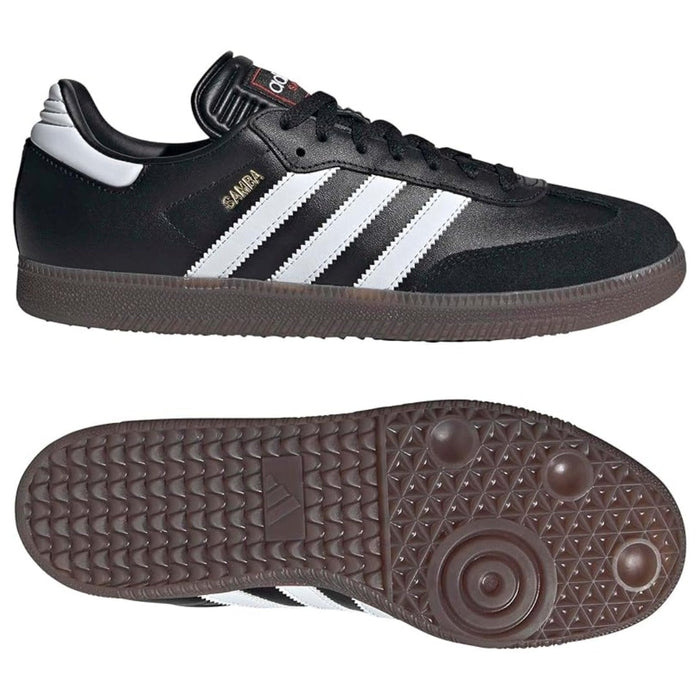 adidas Unisex Adult Samba Shoes - Black/White/Vivid Red runnwalk
