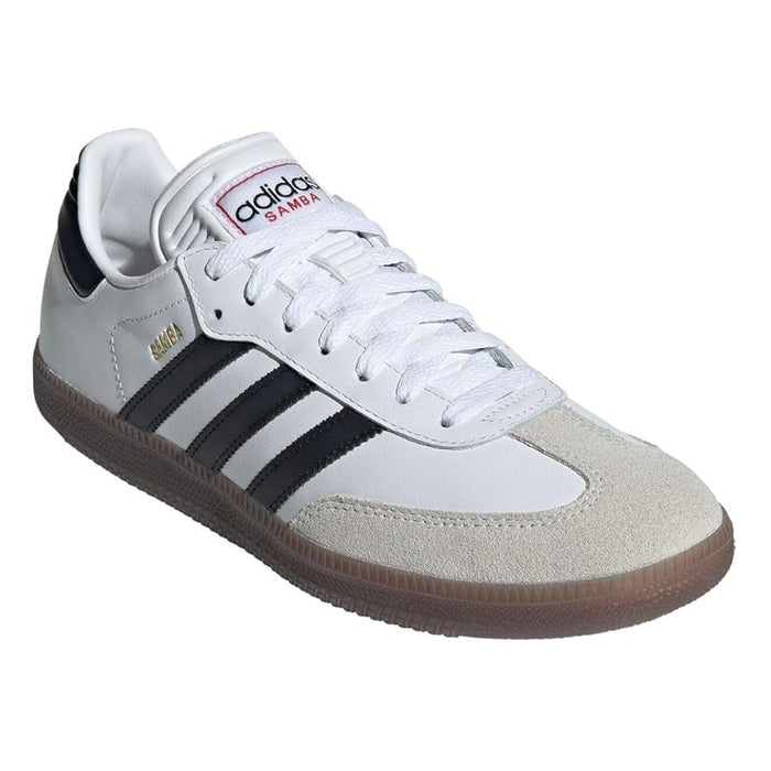 adidas Unisex Adult Samba Shoes - White/Black/Vivid Red runnwalk