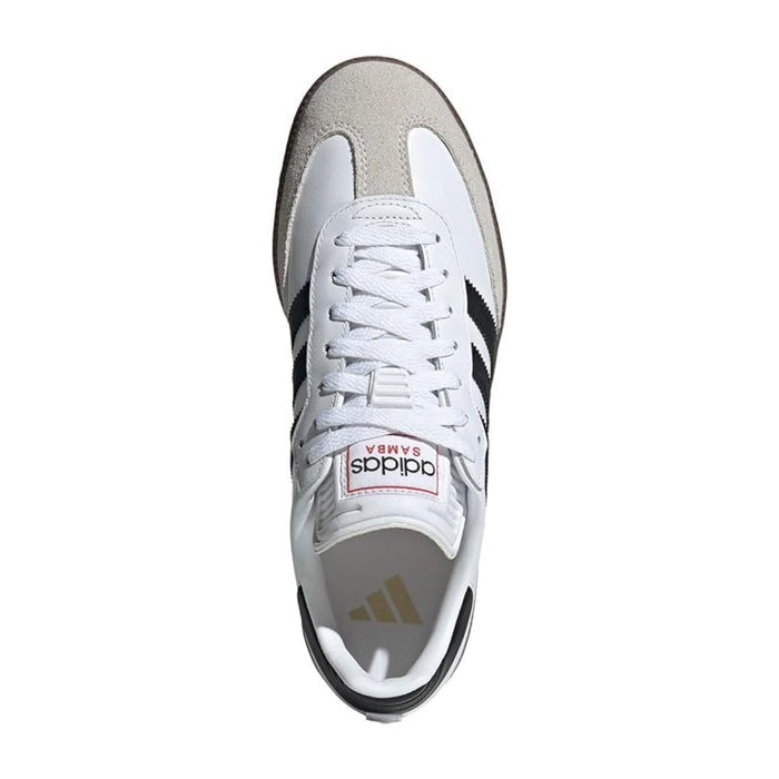 adidas Unisex Adult Samba Shoes - White/Black/Vivid Red runnwalk