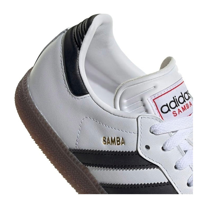 adidas Unisex Adult Samba Shoes - White/Black/Vivid Red runnwalk