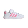 adidas Unisex Kid's Grand Court 2.0  Elastic Lace Shoes runnwalk