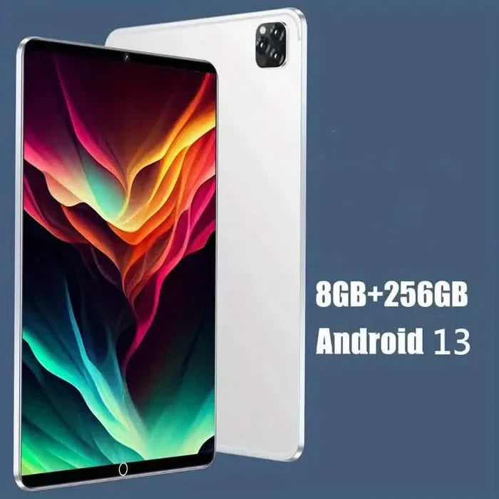 Unlocked Android 13 10.1-inch Smart Tablet - 256GB RAM, HD Front And Rear Cameras & More DailySale