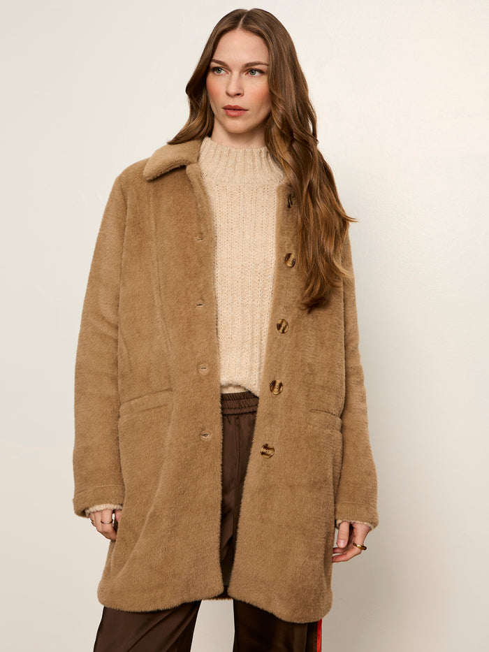 Upside Jacket Hot Cocoa Petite Sizing