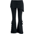 URBAN FASHION - 2in1 Boot-Cut Leggings with Micro Slant Skirt Spiral USA