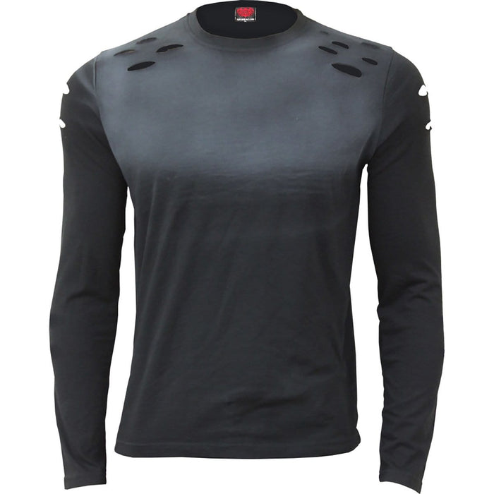 URBAN FASHION - Distressed Spray On Long Sleeve Spiral USA