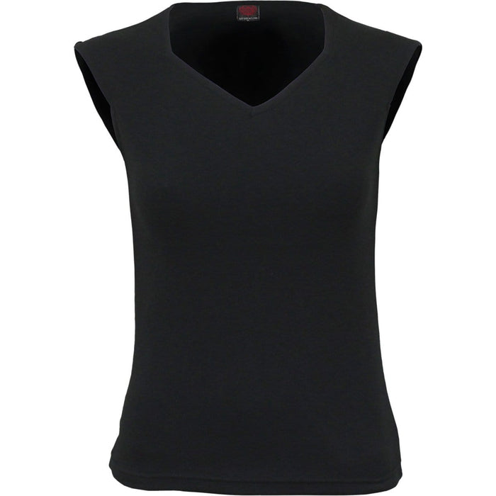 URBAN FASHION - Hex-neck Sleeveless Top Spiral USA