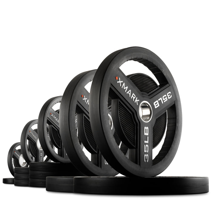Commercial Urethane Olympic Weight Plates XMARK