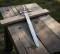 Valyrian Dawnblade – Full Damascus Steel Medieval Sword | Hand-Forged Collector’s Masterpiece cskforged