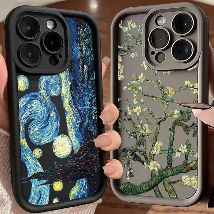 Van Gogh Starry Sky Oil Painting Phone Case PhoneShells