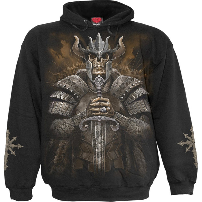 VIKING WARRIOR - Hoody Black Spiral USA
