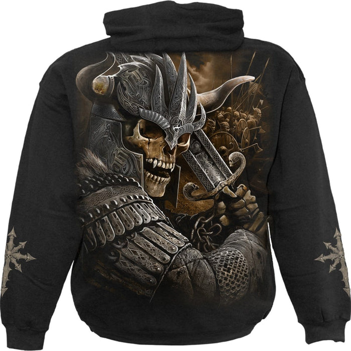 VIKING WARRIOR - Hoody Black Spiral USA