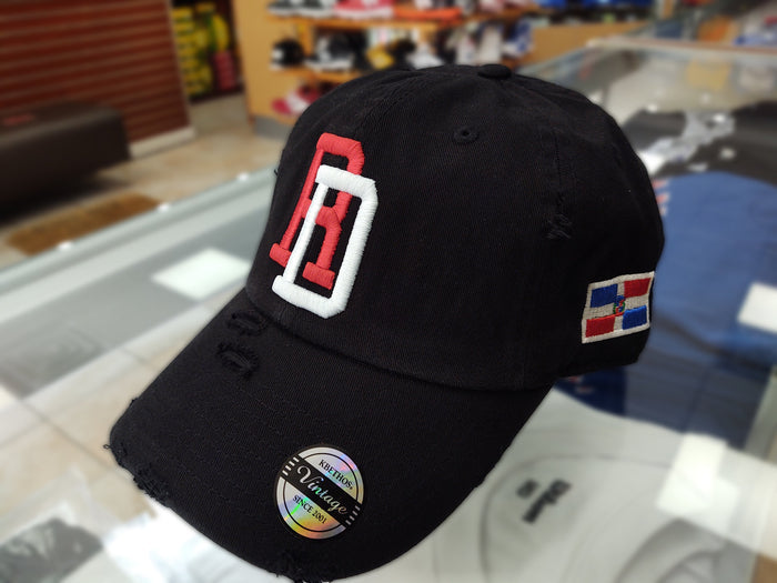 Vintage Adjustable Dominican Embroidered RD Hats Peligro Sports
