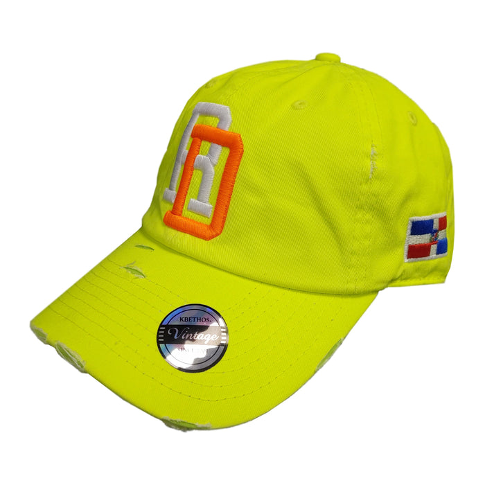 Vintage Adjustable Dominican Embroidered RD Hats Peligro Sports