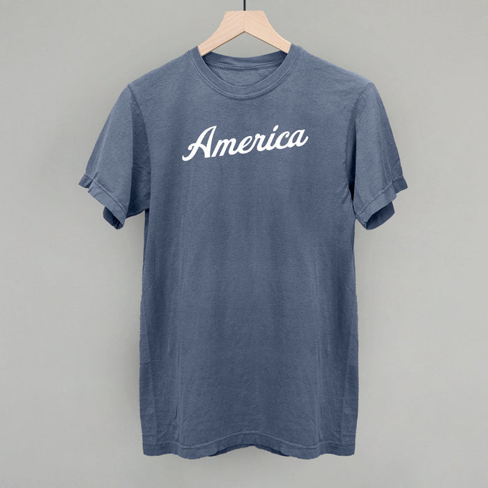 Vintage America (White Ink) Ivy + Cloth