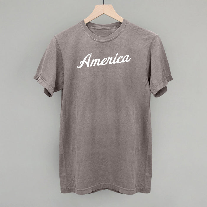 Vintage America (White Ink) Ivy + Cloth