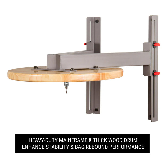 Wall Mounted Speed Bag Platform with Shackle Swivel for MMA and Boxing XMARK