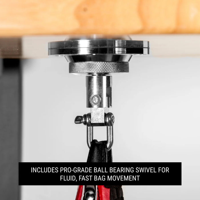 Wall Mounted Speed Bag Platform with Shackle Swivel for MMA and Boxing XMARK