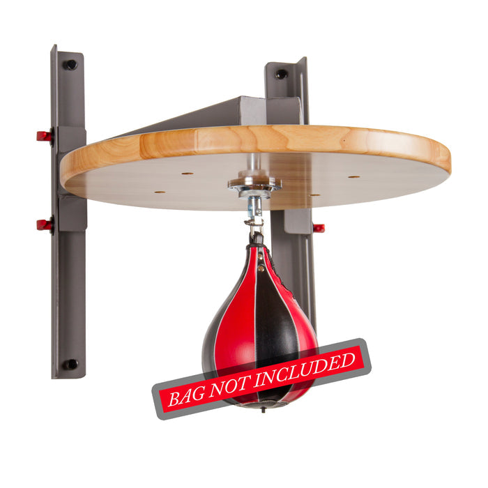 Wall Mounted Speed Bag Platform with Shackle Swivel for MMA and Boxing XMARK