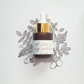 Walnut - Calligraphy Ink in bottle with illustration in ink