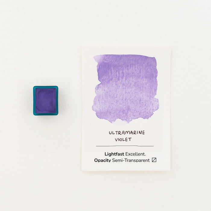Watercolour Half Pan - Ultramarine Violet