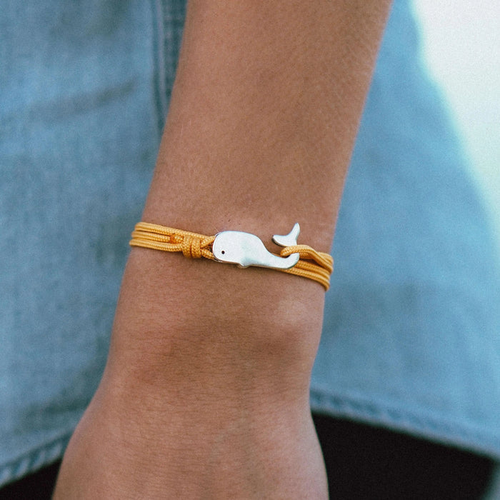 Whale Bracelet Cape Clasp