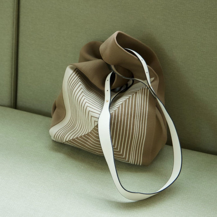 White Adjustable Strap A Bag Concept