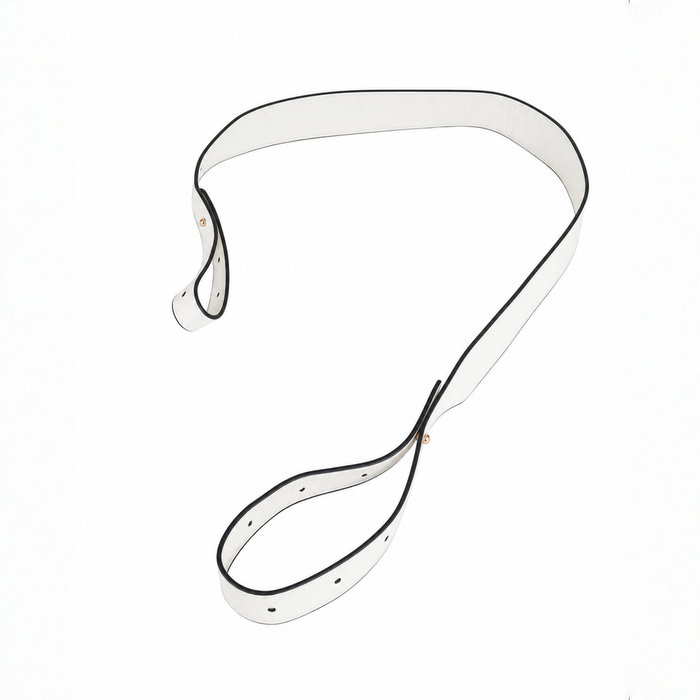 White Adjustable Strap A Bag Concept