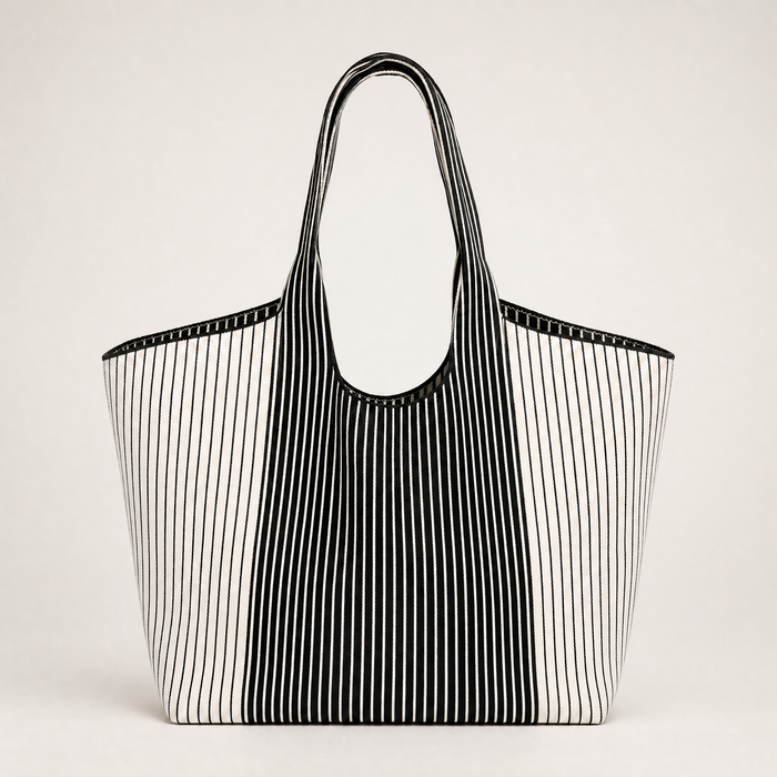 White Everyday Tote A Bag Concept
