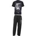 WOLF CHI - 4pc Mens Gothic Pyjama Set Spiral USA