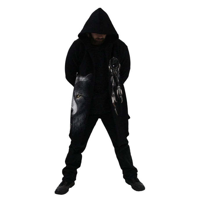WOLF CHI - Occult Hooded Cardigan Spiral USA