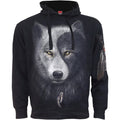 WOLF CHI - Side Pocket Hoody Black Spiral USA