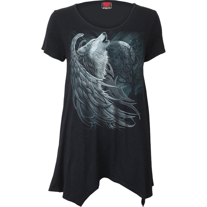 WOLF SPIRIT - Smock - Tunic Casual Top Spiral USA