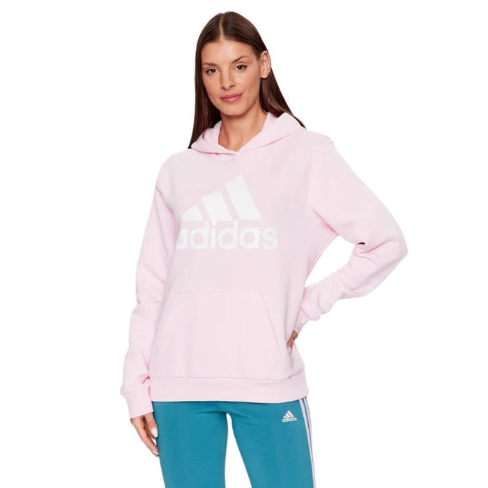 adidas Women BL OV Hoodie - Clear Pink runnwalk