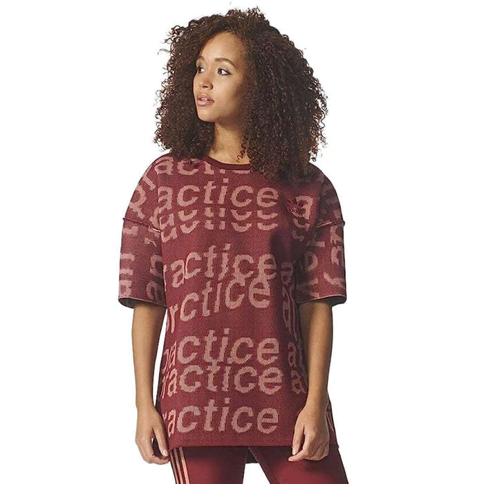 adidas Women Originals Graphic Tee -  Rawpink runnwalk