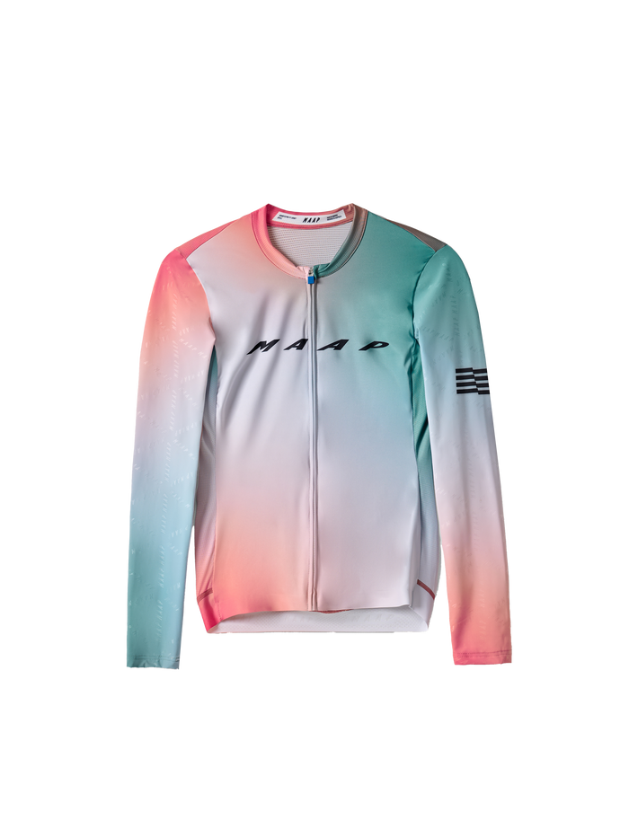 Women's Blurred Out Pro Hex LS Jersey