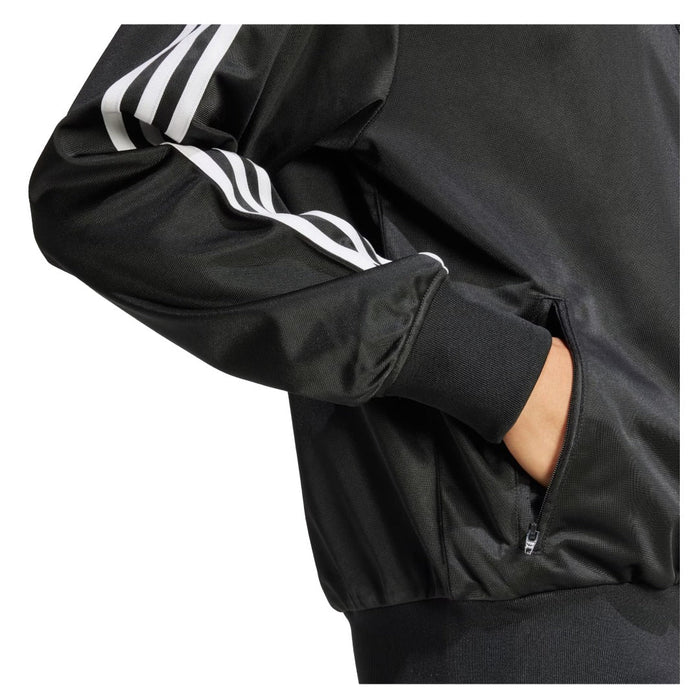 adidas Women's FIREBIRD Track Top - Black runnwalk