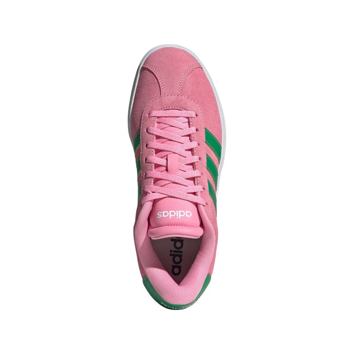 adidas Women's VL Court Bold (Bliss Pink / Green / Cloud White) runnwalk
