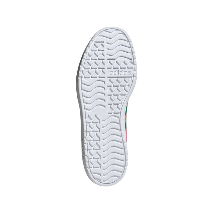 adidas Women's VL Court Bold (Bliss Pink / Green / Cloud White) runnwalk